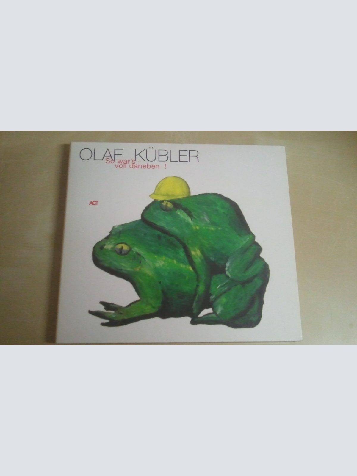CD--OLAF KÜBLER--SO WAR'S VOLL DANEBEN --DIGI --ALBUM