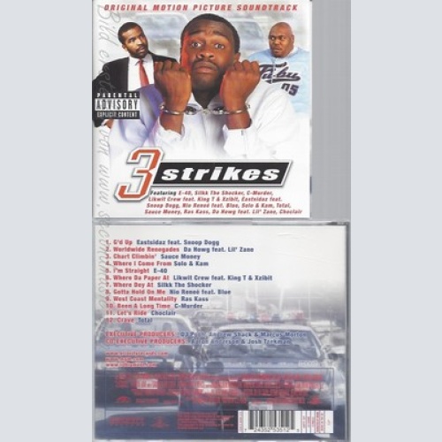 CD--OST UND VARIOUS -- -- THREE STRIKES --