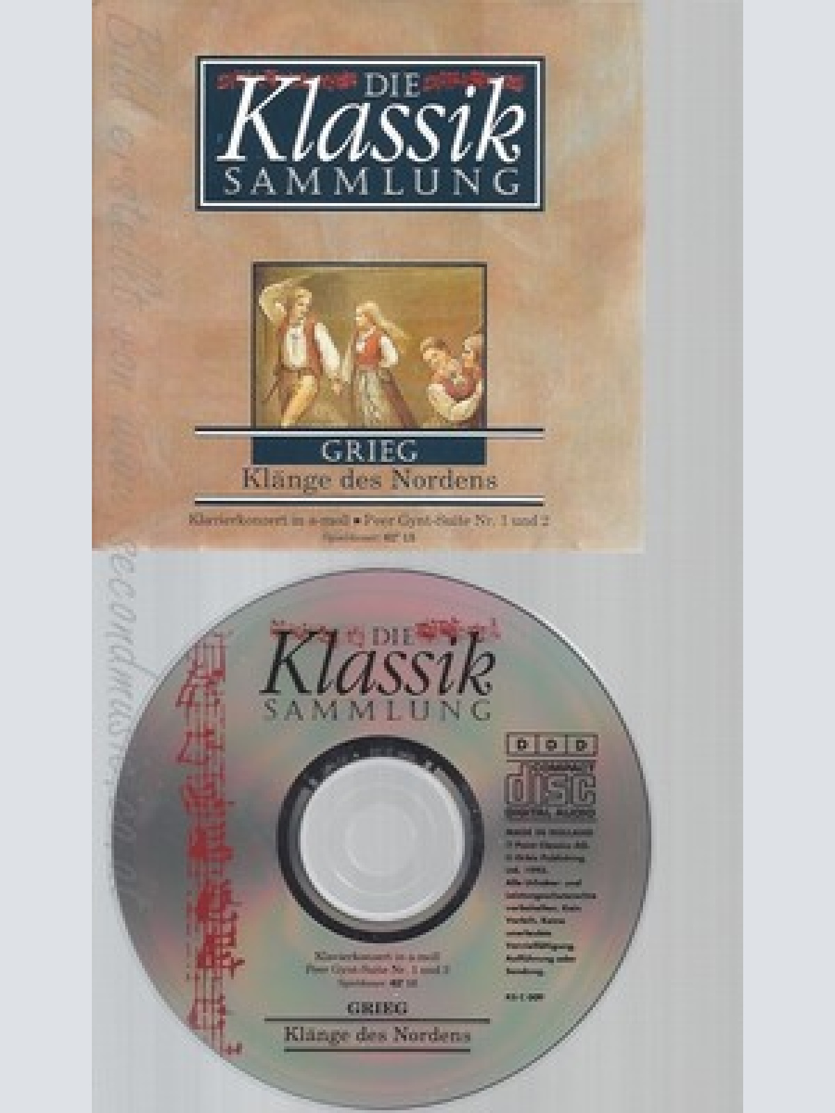 CD--DIE KLASSIK SAMMLUNG--GRIEG
