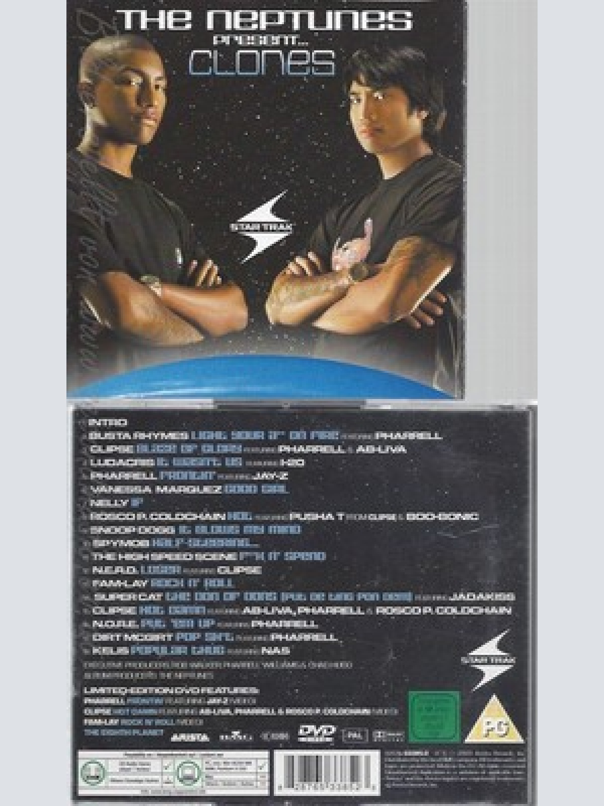 CD--THE NEPTUNES -- --- THE NEPTUNES PRESENTS...CLONES [CD+DVD]