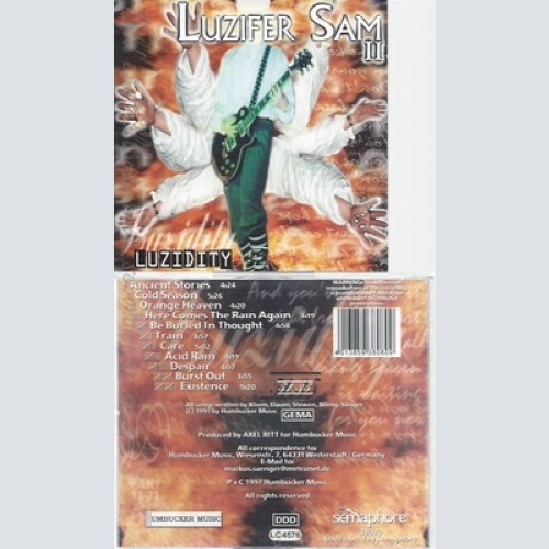 CD--LUZIFER SAM -- --- LUZIDITY