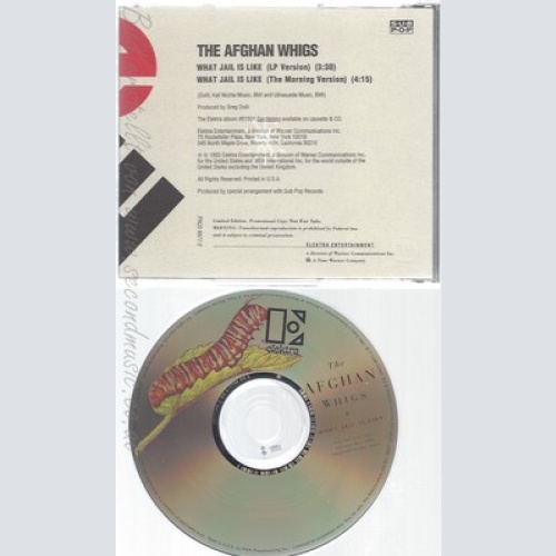 CD--THE AFGHAN WHIGS--WHAT JAIL IS LIKE --PROMO--OHNE FRONTCOVER
