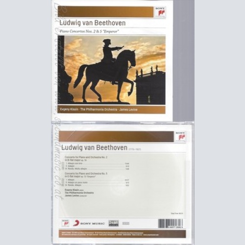 CD--EVGENY KISSIN, JAMES LEVINE, PHILHARMONIA ORCHESTRA -- UND LUDWIG VAN BEET--