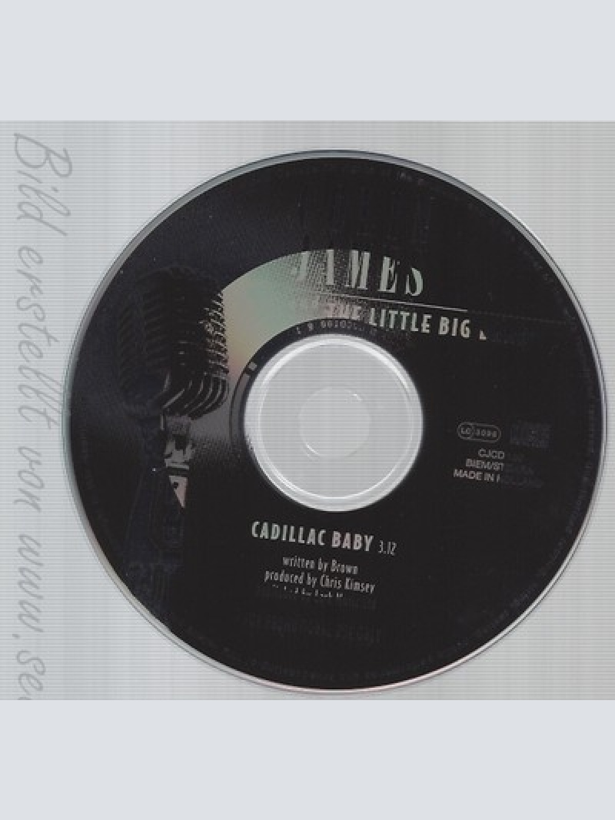 CD--COLIN JAMES AND THE LITTLE BIG BAND--CADILAC BABY--PROMO