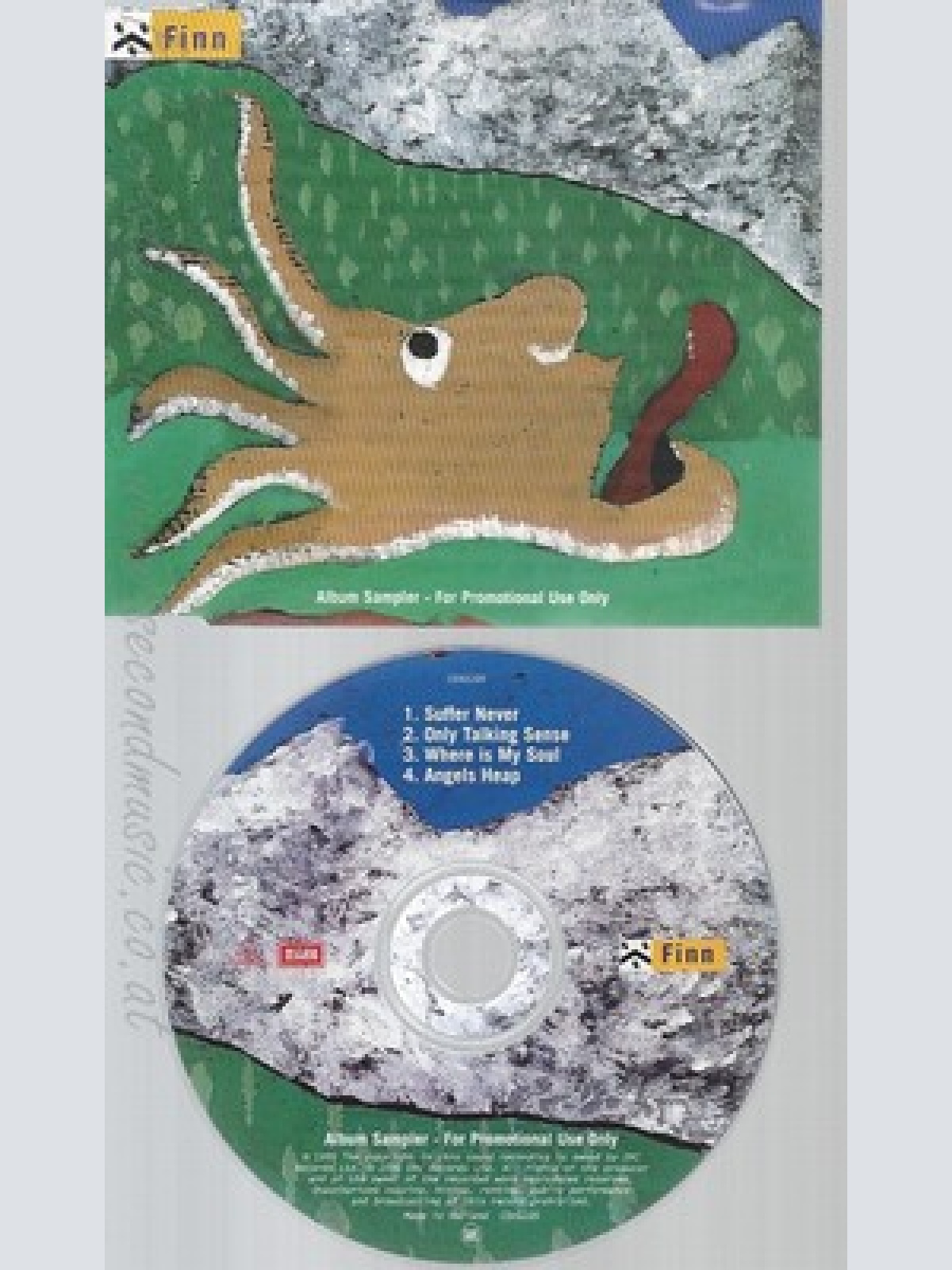 CD--FINN--ALBUM SAMPLER--SUFFER NEVER--PROMO