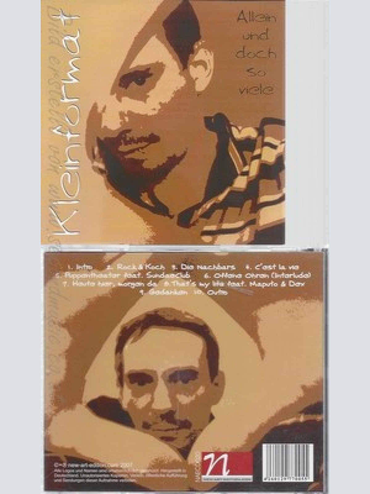 CD--KLEINFORMAT--ALLEIN UND DOCH SO VIELE