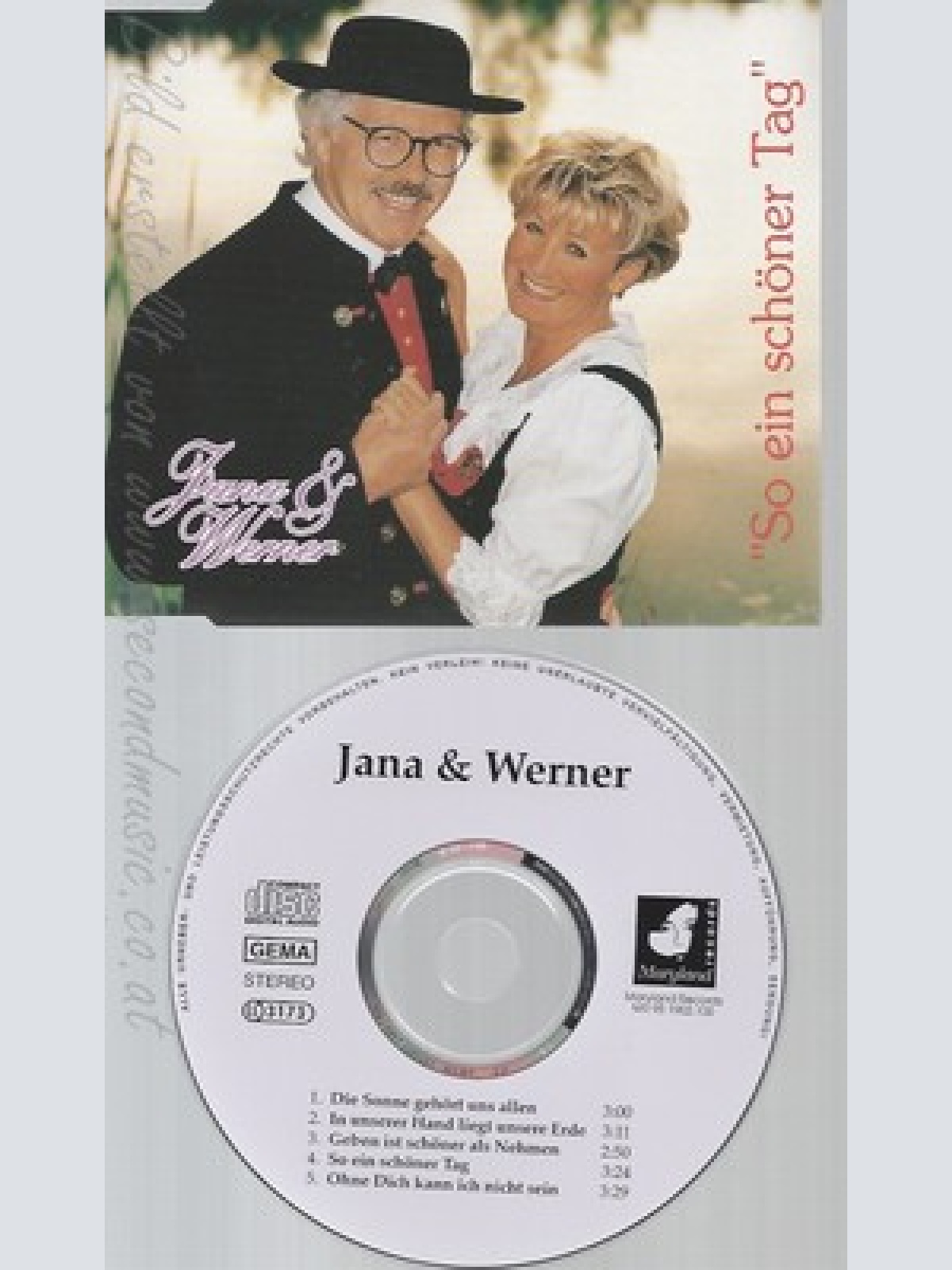 CD--JANA & WERNER--SO EIN SCHÖNER TAG--
