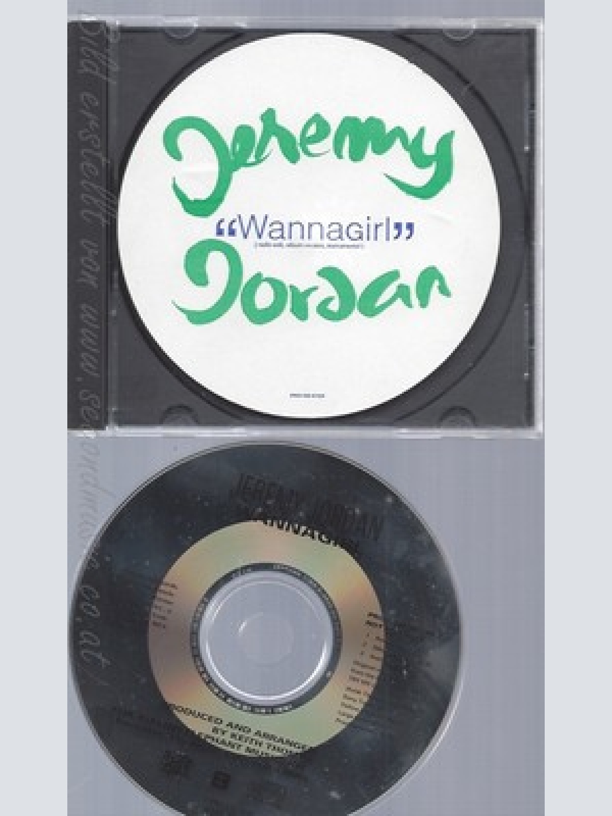 CD--JEREMY JORDAN --WANNA GIRL --PROMO