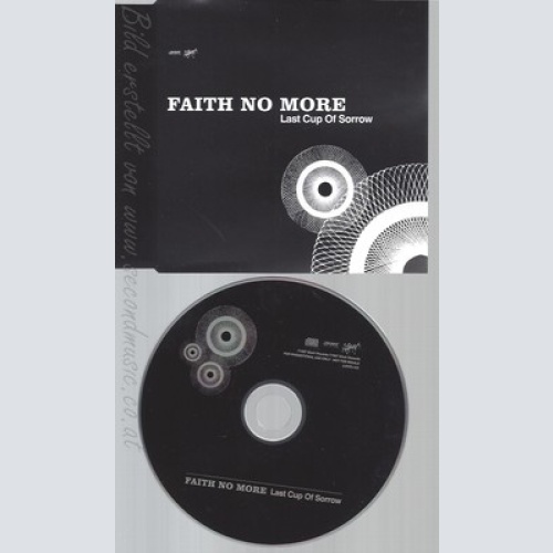 CD--FAITH NO MORTE--LAST CUP OF SORROW--PROMO