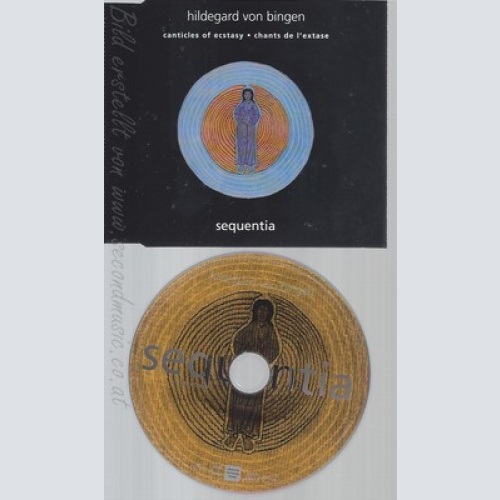 CD--HILDEGARD VON BINGEN--SANTICLES OF ECTASY--PROMO