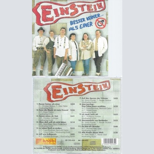 CD--EINSTEIN --BESSER KEINER ALS EINER