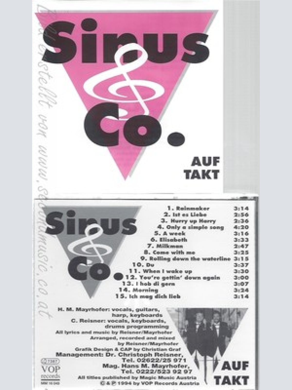 CD--SINUS & CO --AUF TAKT