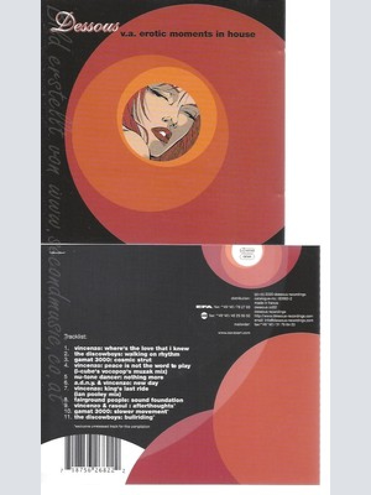 CD--VARIOUS -- -- EROTIC MOMENTS IN HOUSE