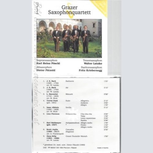 CD--GRAZER SAXOPHONQUARTETT--