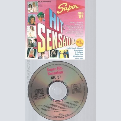 CD--FRANKIE GOES TO HOLLYWOOD BRUCE HORNSBY & THE RANGE CU--SUPER HIT SENSATION