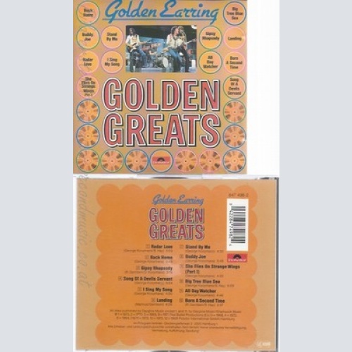 CD--GOLDEN EARRING -- -- GOLDEN GREATS