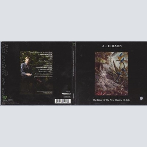 CD--A.J. HOLMES -- -- THE KING OF THE NEW ELECTRIC HI-LIFE
