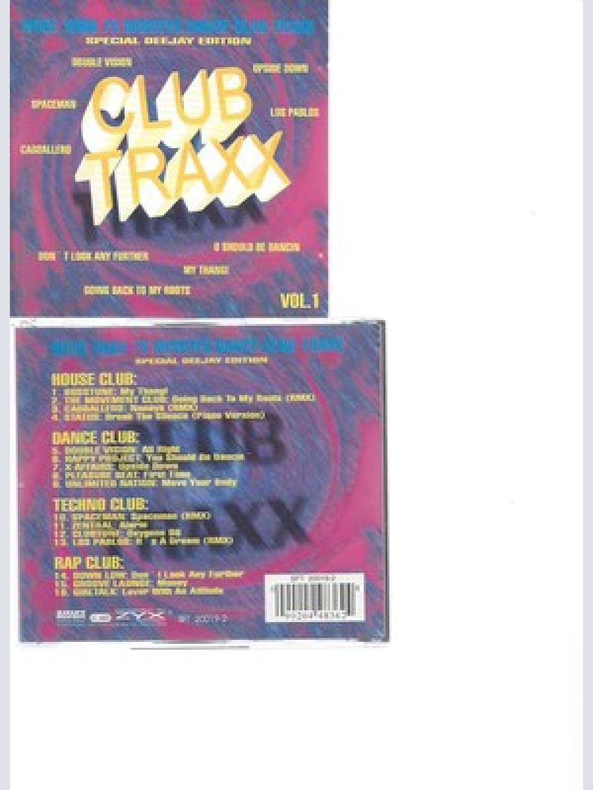 CD--CLUB TRAXX -- -- CLUB TRAXX VOL.1