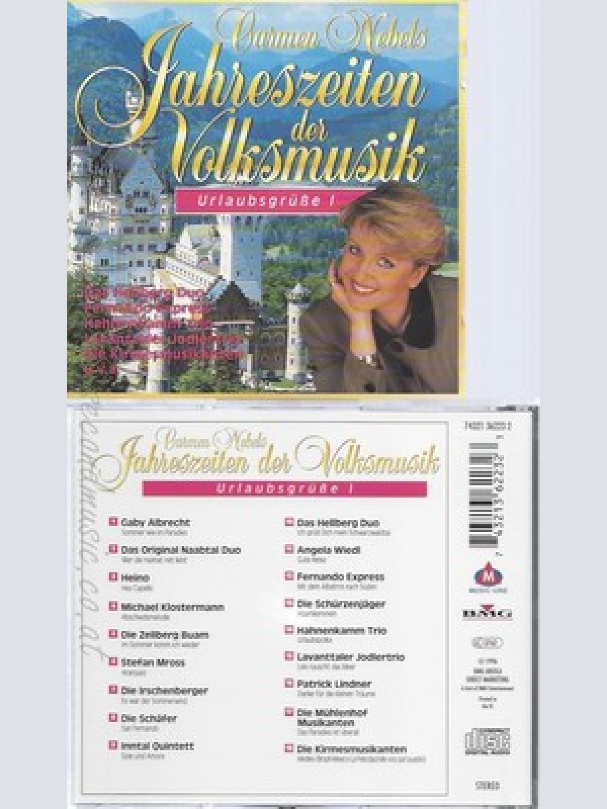 CD--DIVERSE -- CARMEN NEBELS JAHRESZEITEN DER VOLKSMUSIK --CD, BMG 1996-