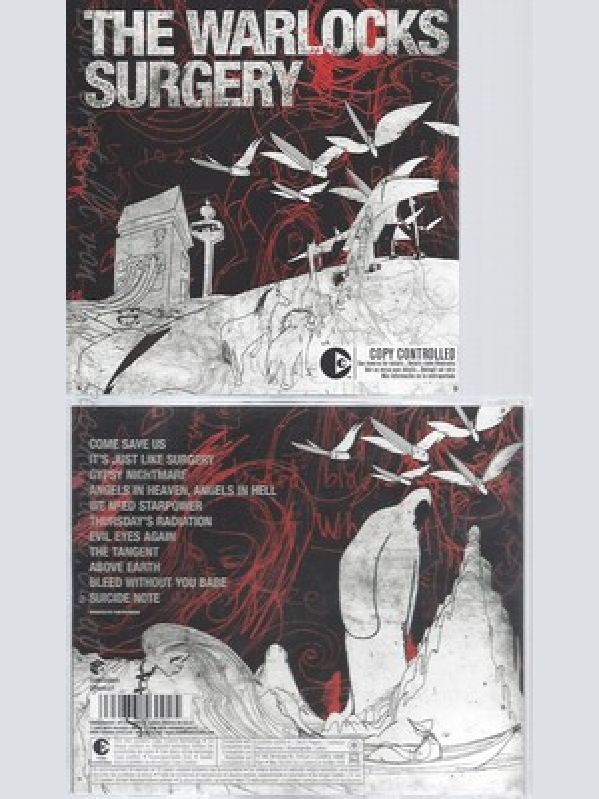 CD--THE WARLOCKS -- --PROTECTED CD -- SURGERY