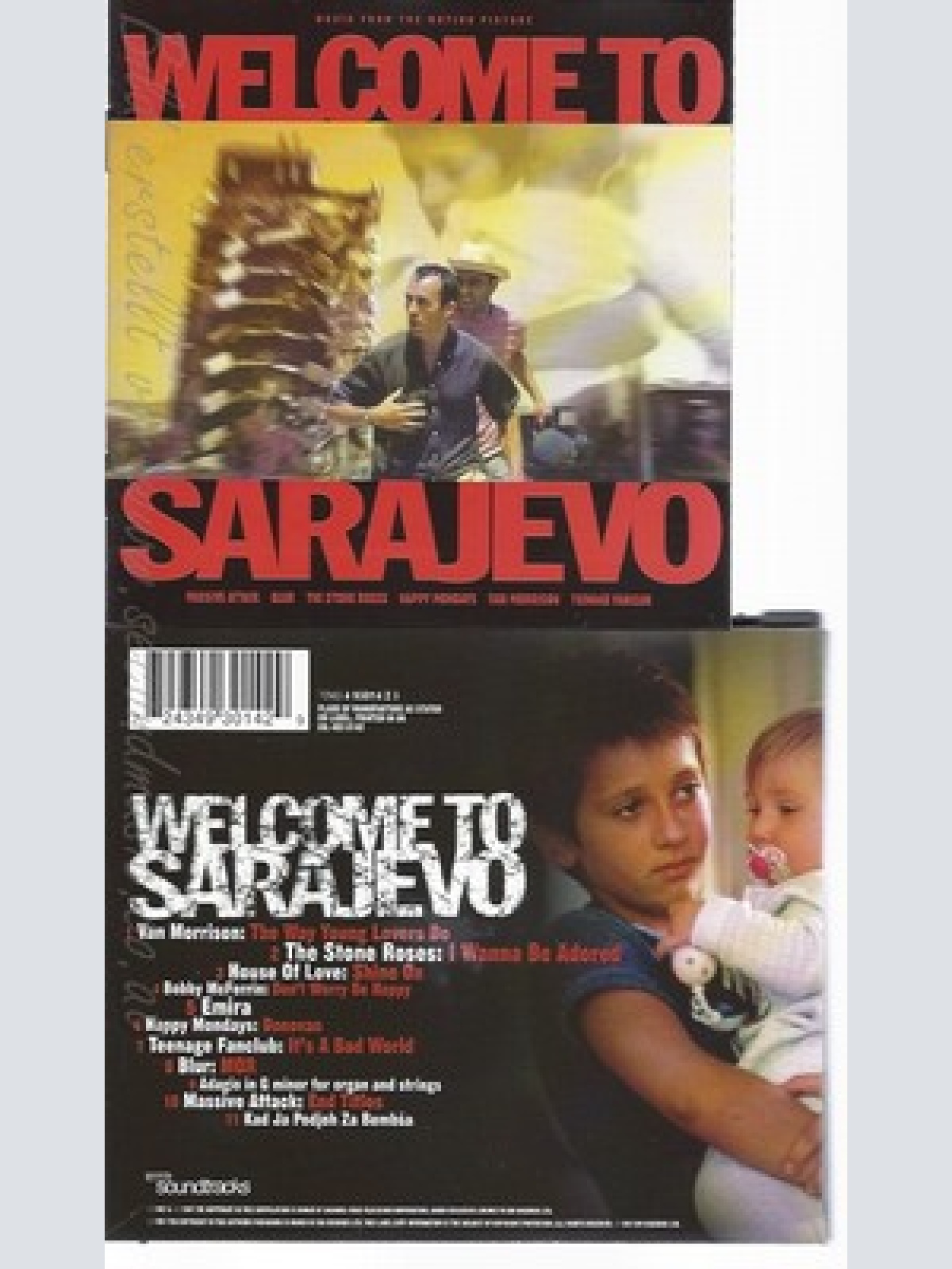 CD--OST UND VARIOUS -- --- WELCOME TO SARAJEVO