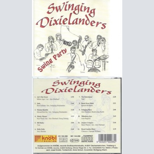 CD--SWINGING DIXIELANDERS--SWING PARTY