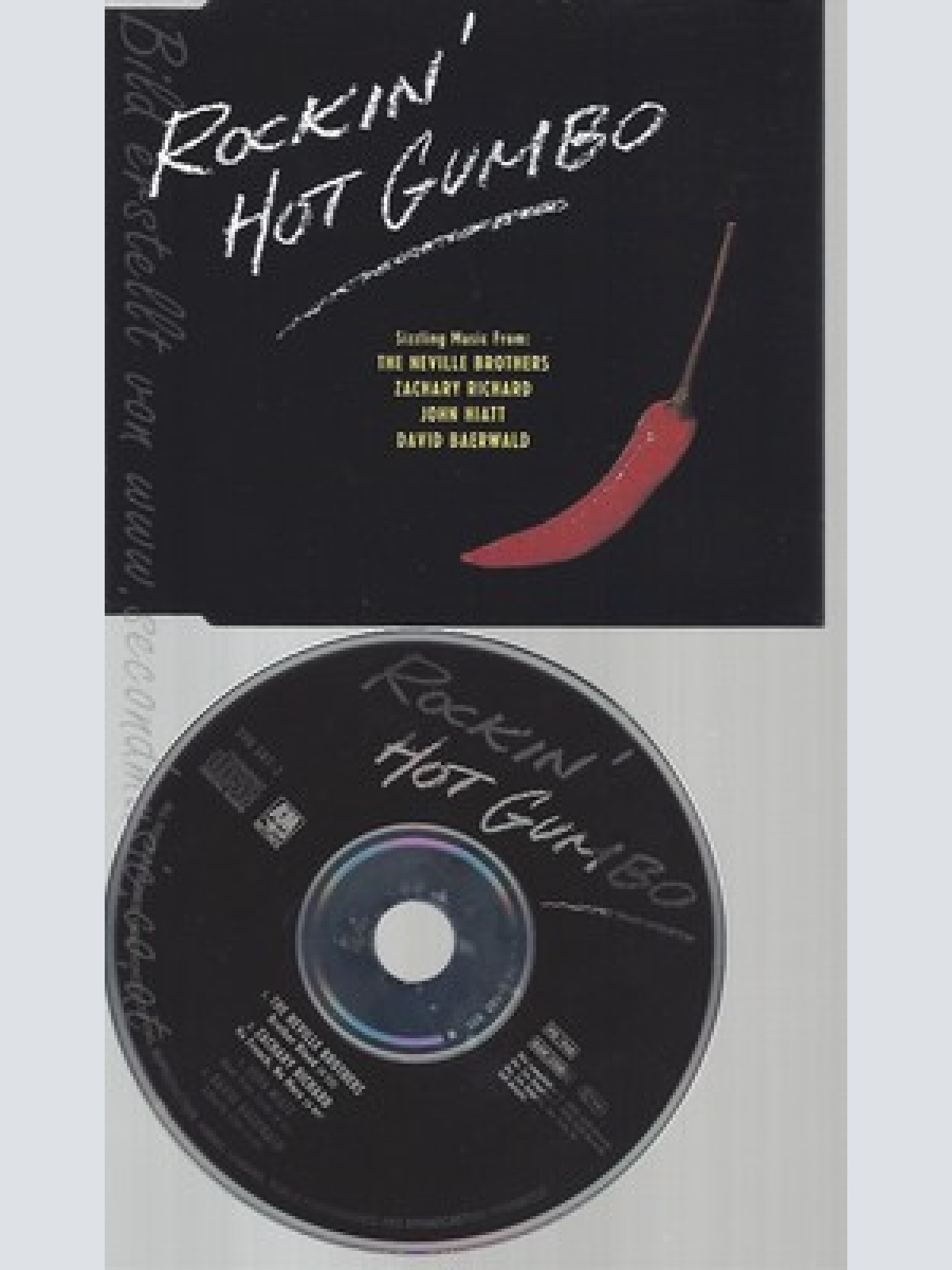 CD--ZACHARY RICHARD, JOHN HIATT, DAVID BAERWALD THE NEVILLE BROTHERS --- ROCKIN