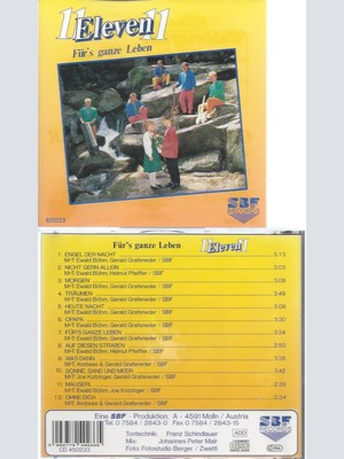 CD--ELEVEN--FUER'S GANZE LEBEN
