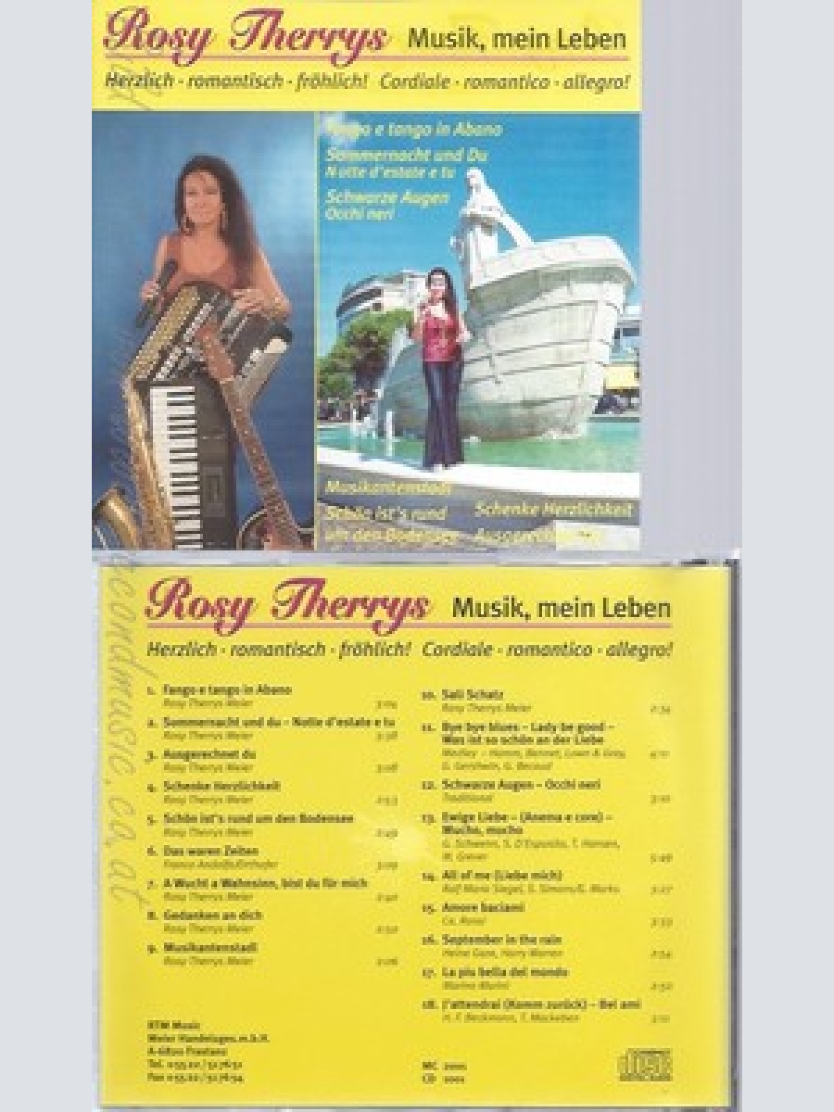 CD--ROSY MERRYS--MUSIK MEIN LEBEN