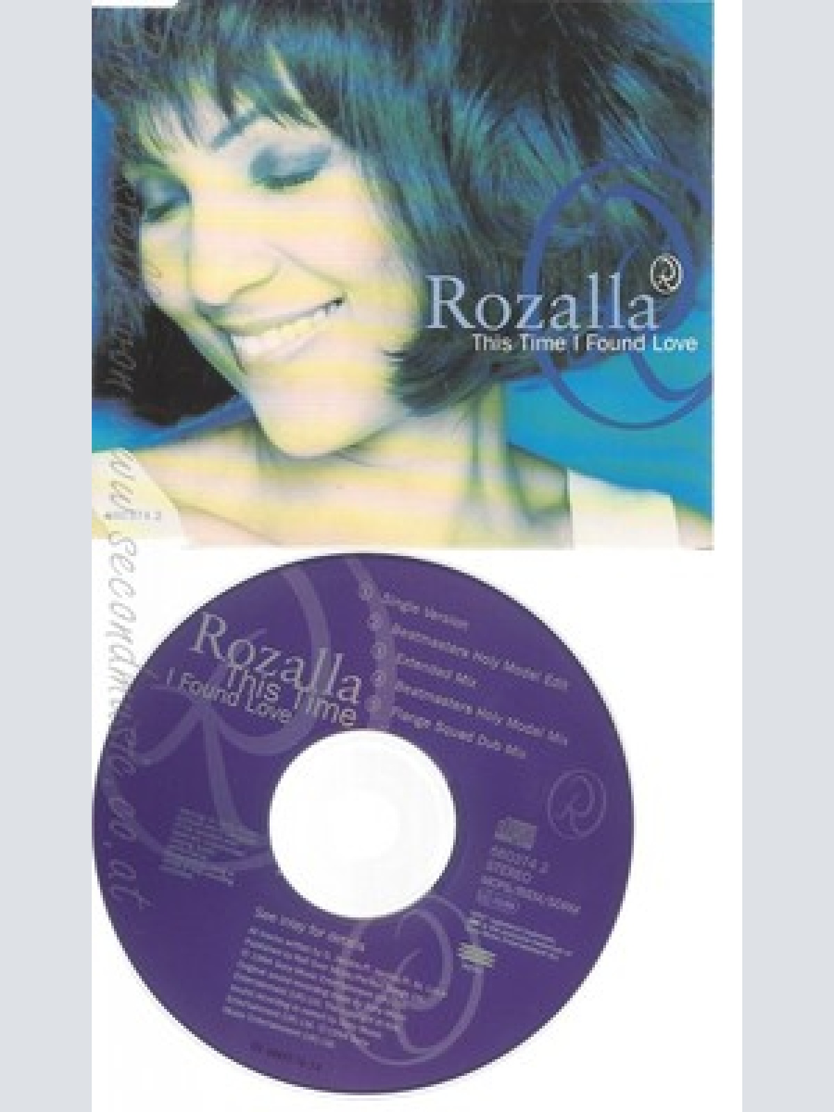 CD--ROZALLA --- THIS TIME I FOUND LOVE