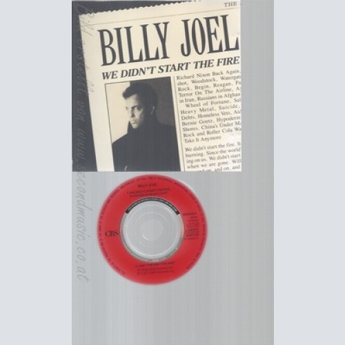 3"CD--BILLY JOEL ----3 TRACKS, 3