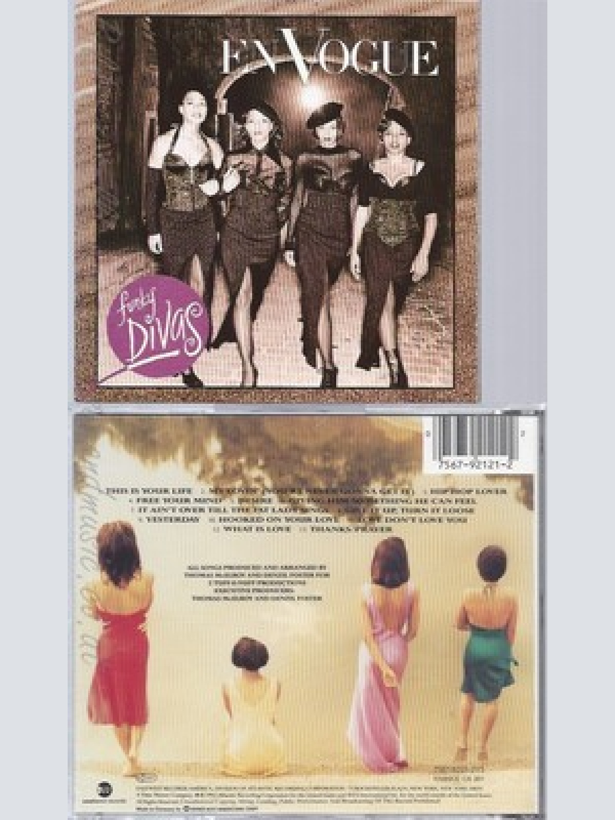 CD--EN VOGUE--FUNKY DIVAS