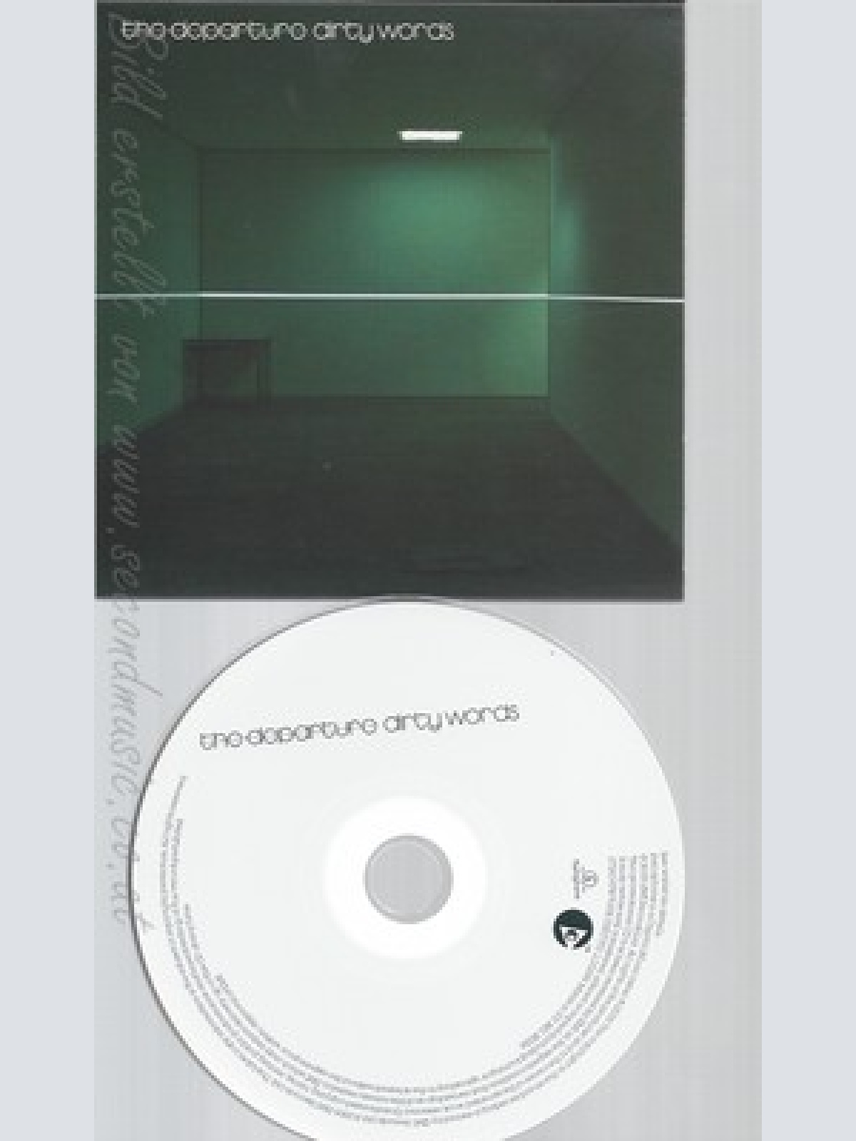 CD--THE DEPARTURE--DIRTY WORDS--PROMO--CARDSLEEVE--11 TRACKS