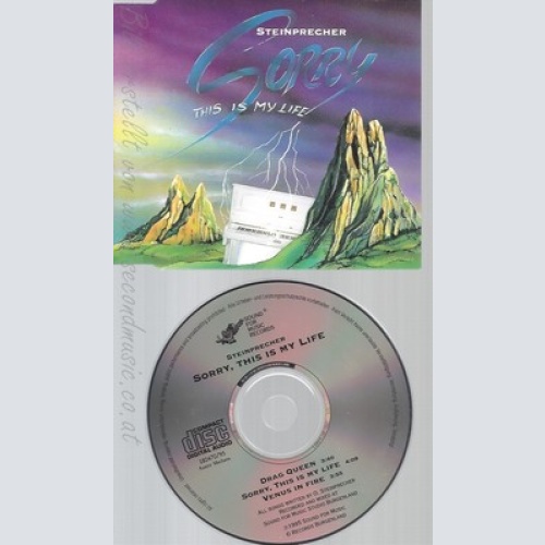 CD--STEINPRECHER--SORRY THIS IS MY LIFE--