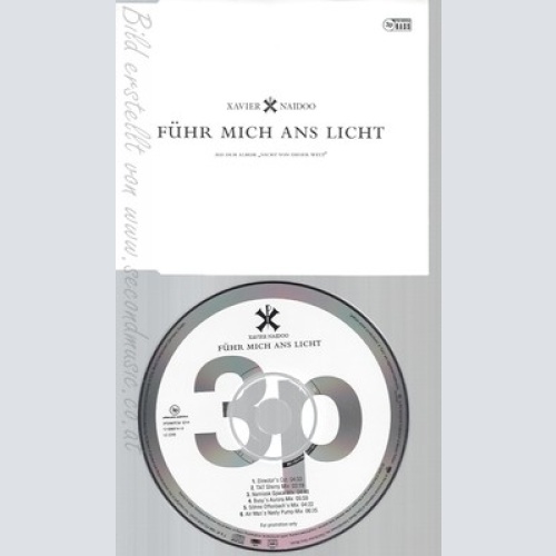 CD--XAVIER NAIDOO--FÜHR MICH ANS LICHT--PROMO