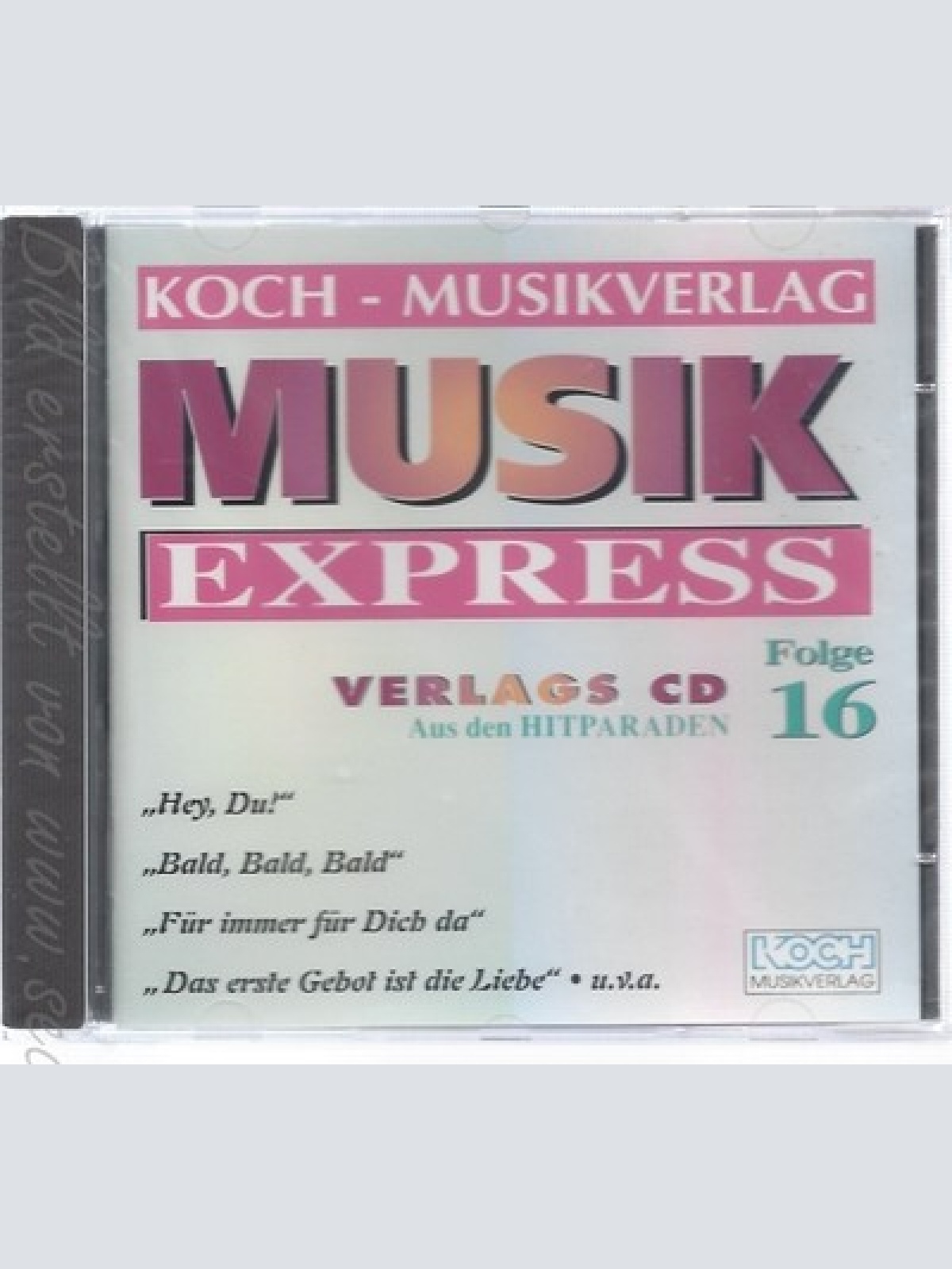 CD--MUSIK EXPRESS--FOLGE 16--FREY--PEGGY MARCH--BACHLER BUAM--