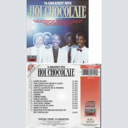 CD--HOT CHOCOLATE -- -- 14 GREATEST HITS.