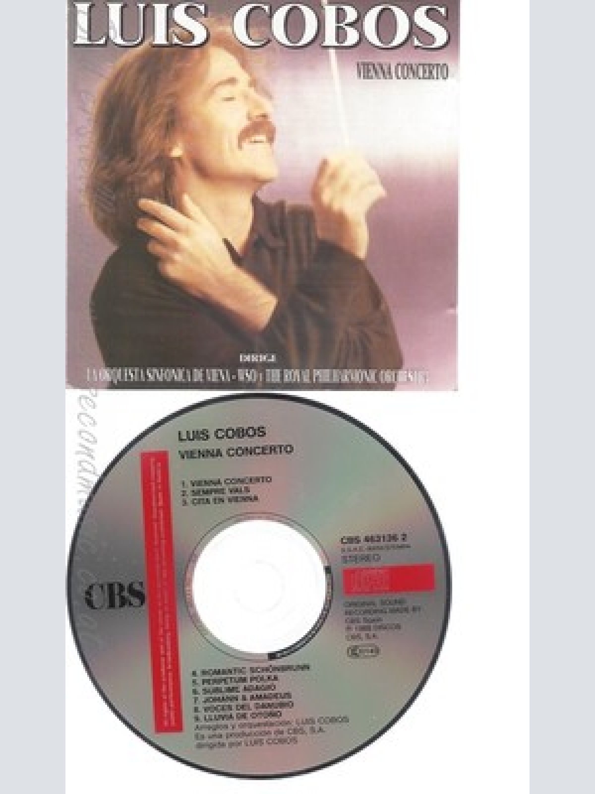 CD--LUIS COBOS--VIENNA CONCERTO