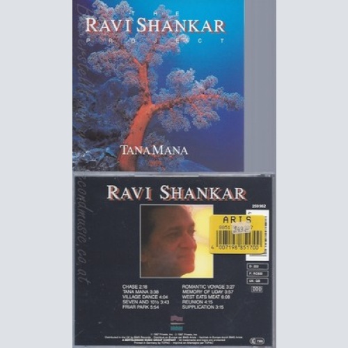 CD--RAVI SHANKAR -- -- TANA MANA