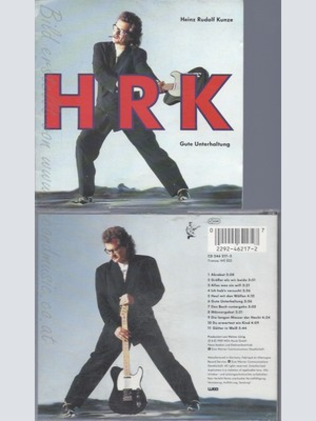 CD--HEINZ RUDOLF KUNZE -- -- GUTE UNTERHALTUNG