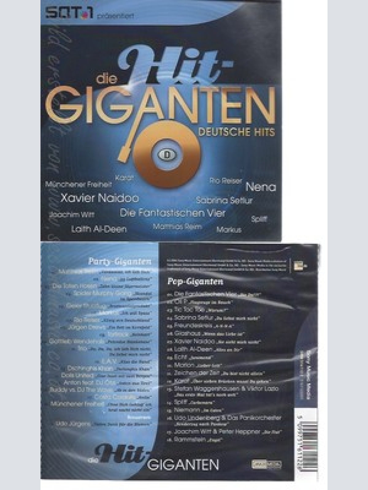 CD--VARIOUS -- --2CD -- DIE HIT GIGANTEN - DEUTSCHE HITS