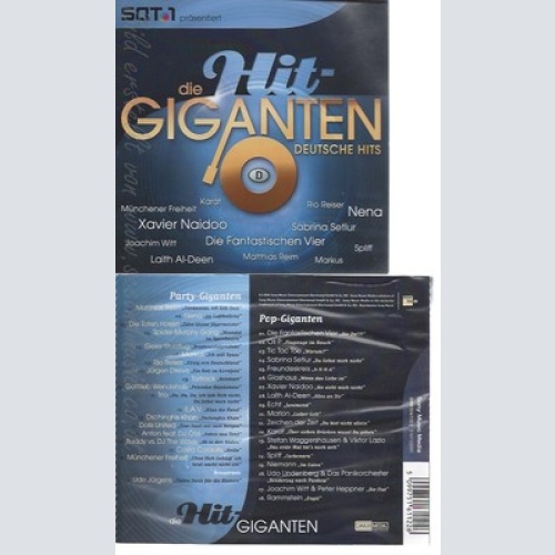 CD--VARIOUS -- --2CD -- DIE HIT GIGANTEN - DEUTSCHE HITS