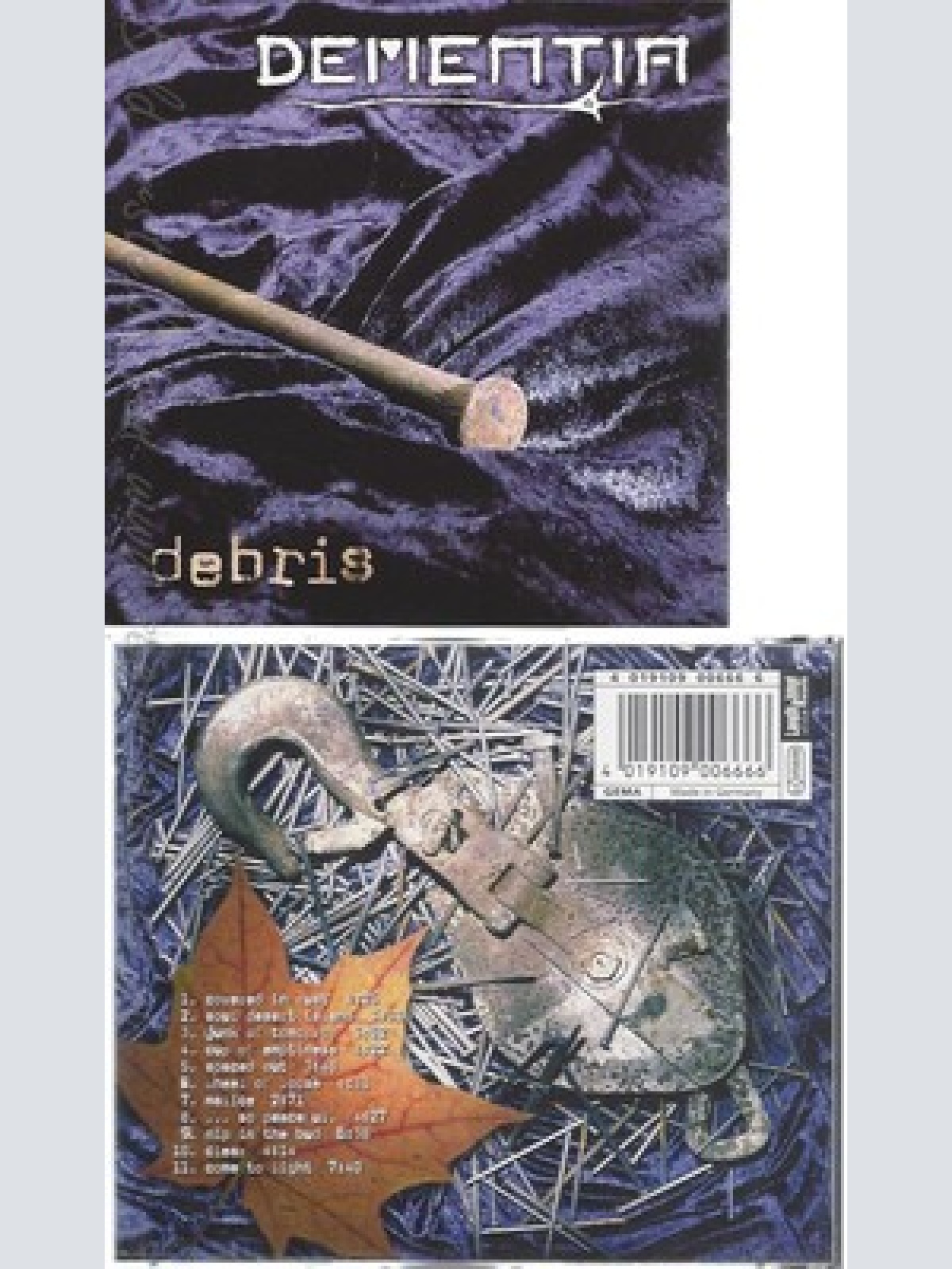 CD--DEMENTIA -- -- DEBRIS