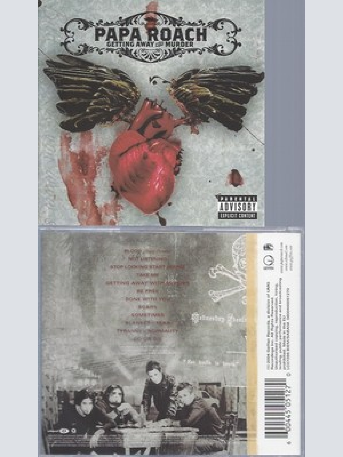 CD--PAPA ROACH -- -- GETTING AWAY WITH MURDER