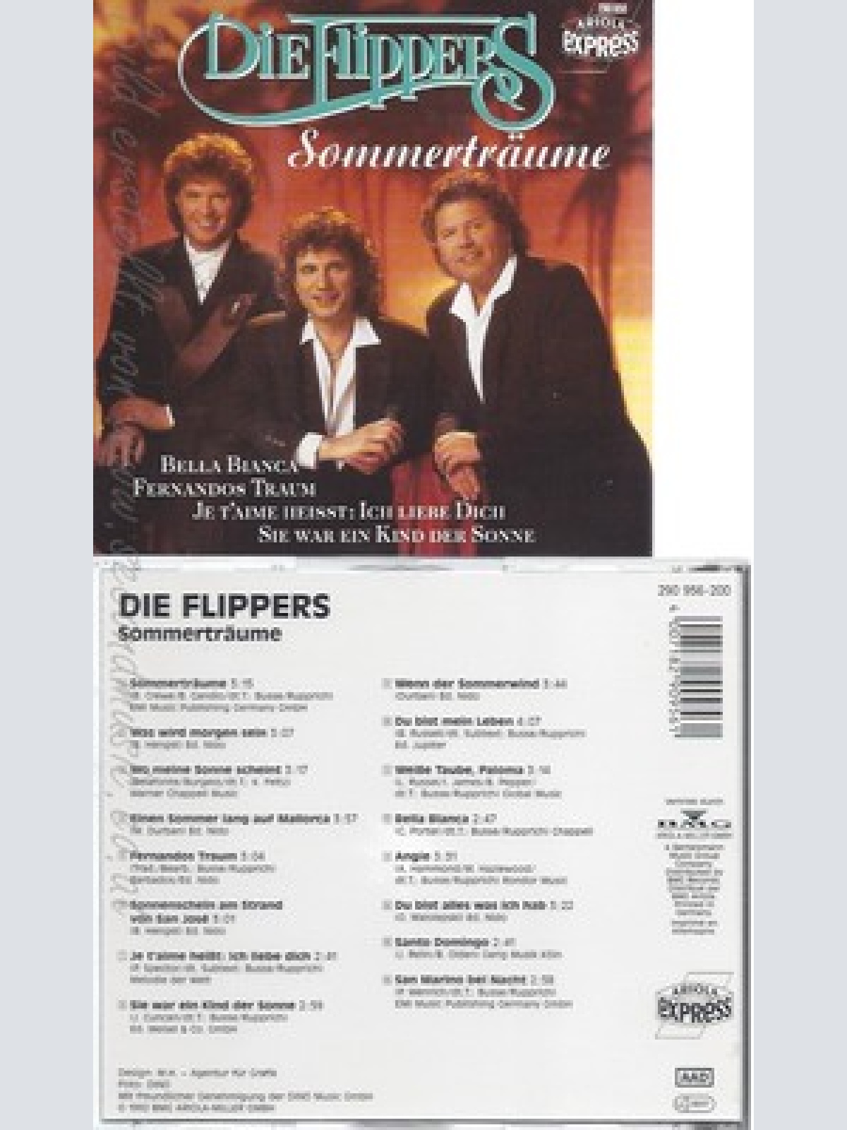 CD--DIE FLIPPERS -- -- SOMMERTRAEUME