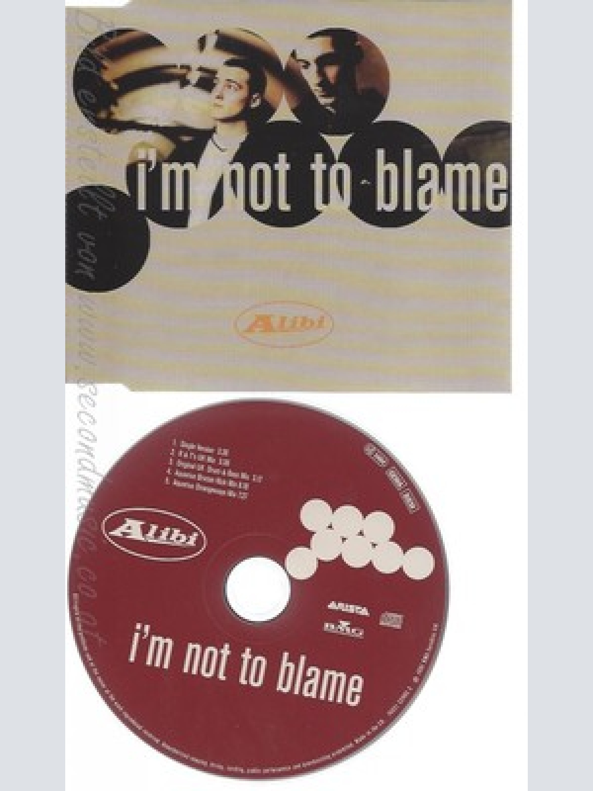 CD--EW VERSION / ALIBI -- --- I'M NOT TO BLAME