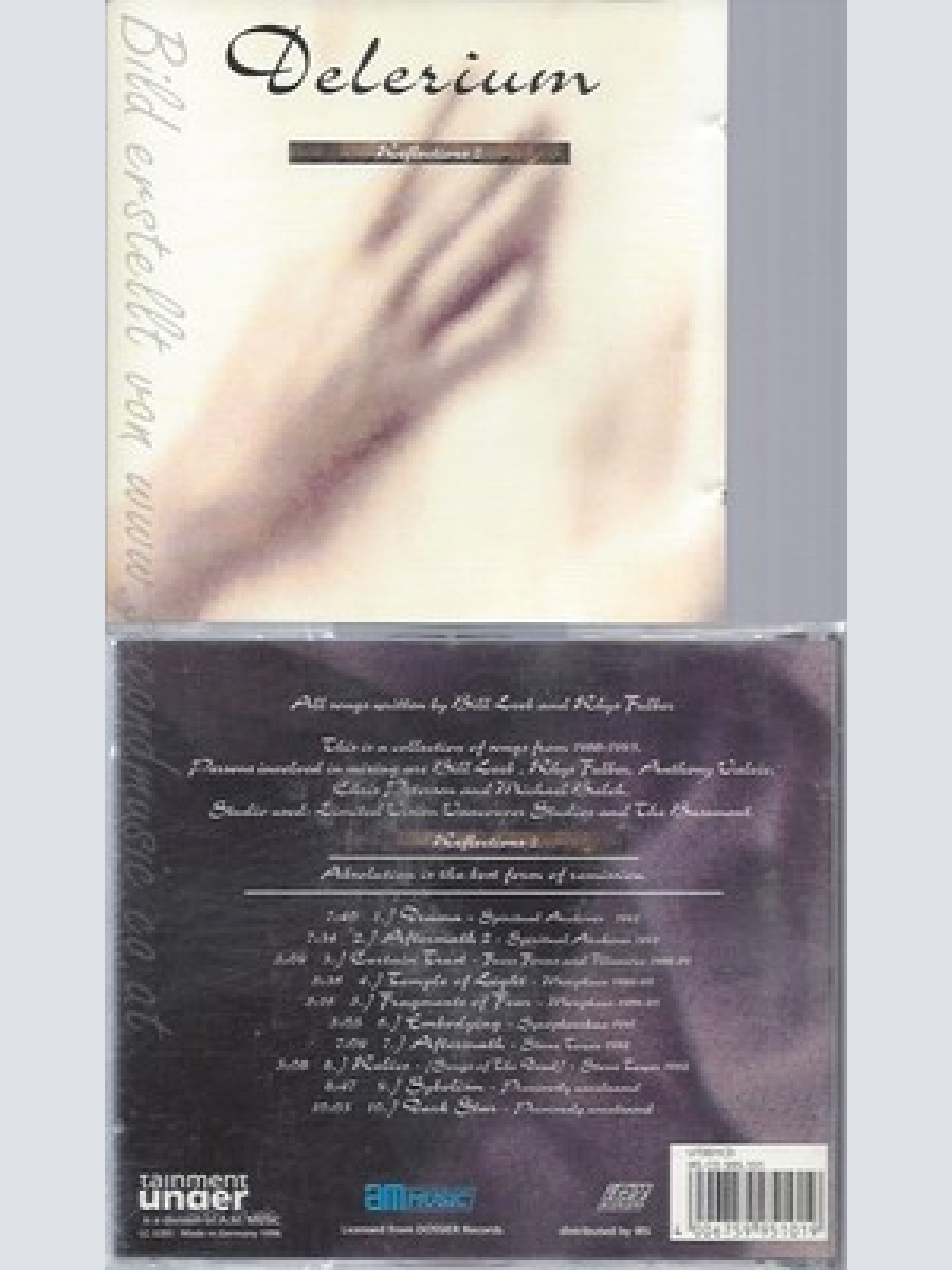 CD--DELERIUM -- -- REFLEXIONS VOL.2