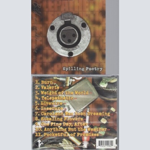 CD--SPILLING POETRY -- -- TELEPATHETIC --