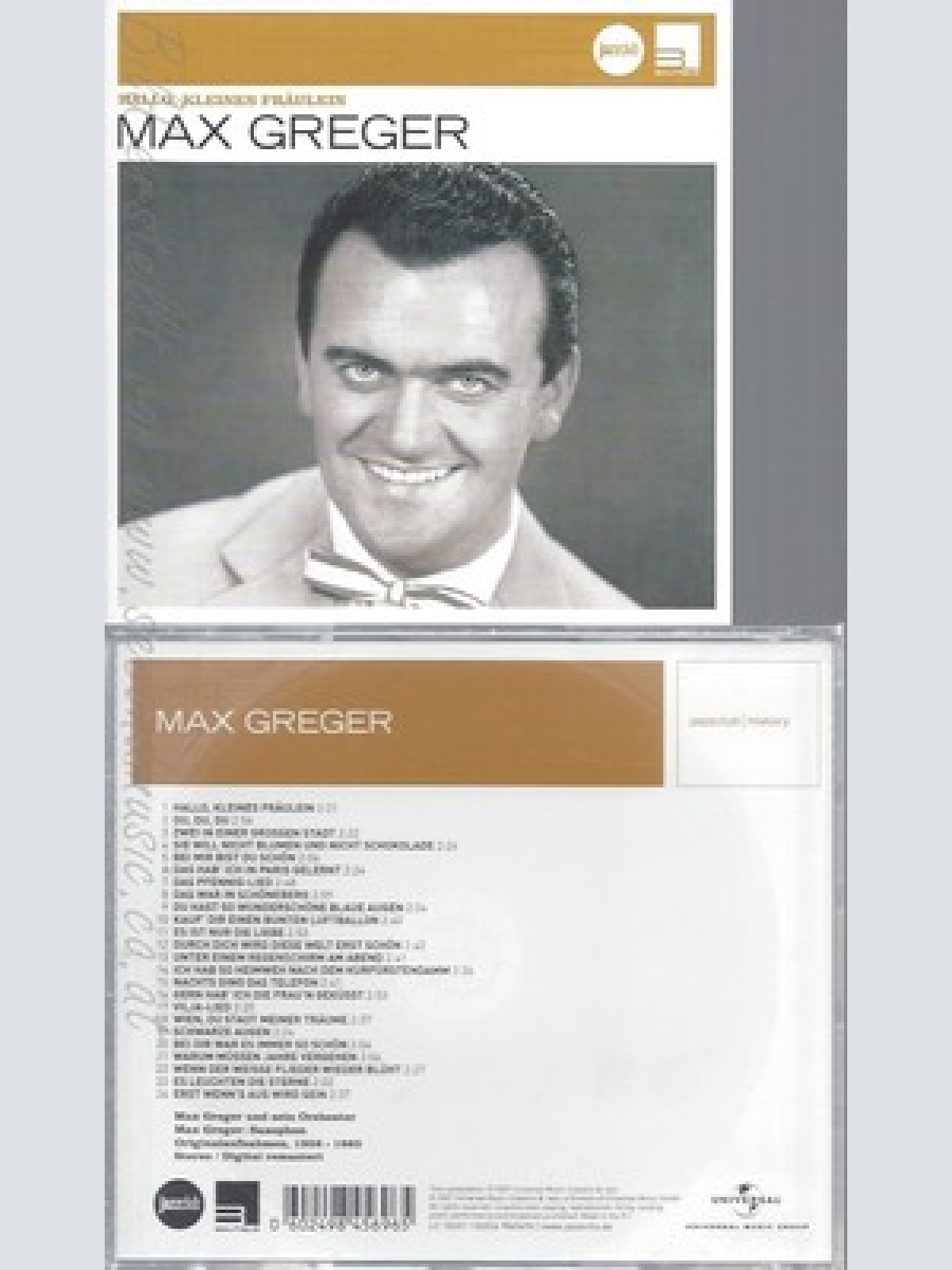 CD--MAX GREGER -- -- HALLO, KLEINES FRAEULEIN --