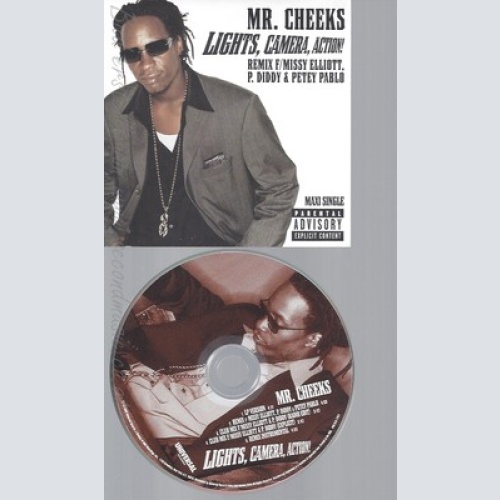 CD--MR. CHEEKS -- --- LIGHTS CAMERA ACTION